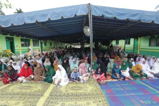 Ribuan Massa Hadiri Pengajian di Madrasah Al Washliyah