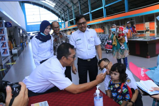 Cegah Virus Corona, PT KAI (Persero) Divre III Palembang Lakukan Sosialisasi