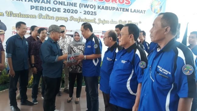 PD IWO Lahat Resmi Dilantik, ini Pesan Bupati, PP dan PW