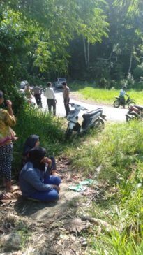 Ditinggal Berkebun, Motor Raib