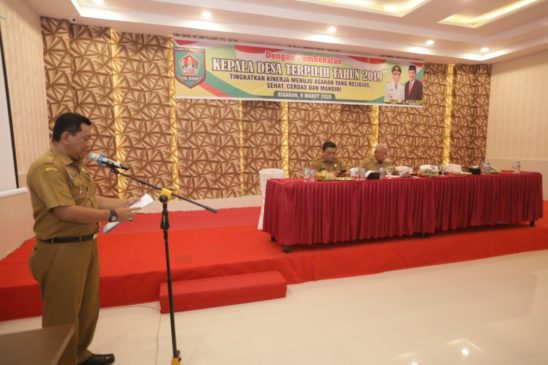 45 Kepala Desa Terpilih Tahun 2019 Ikuti Pembekalan