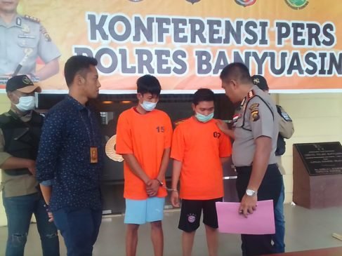 Polres Banyuasin Ciduk Pengedar Ekstasi Ratusan Butir