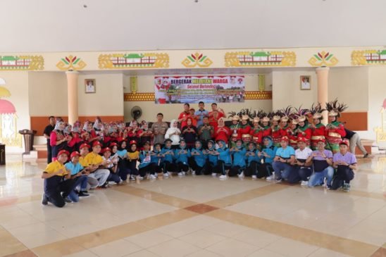 Bupati Tulang Bawang Gelar Lomba Senam BMW