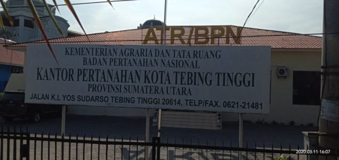 Warga Sei Rampah kecewa dengan Pelayanan Kantor BPN Tebing Tinggi