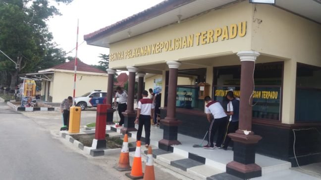 Cegah Penyebaran Virus Corona, Ini Yang Dilakukan Polres Tulang Bawang