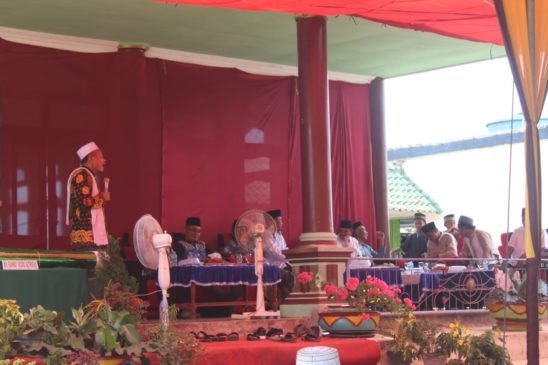 Israj Mirad, Warga Meraksa Aji dan Gedung Aji Adakan Pengajian