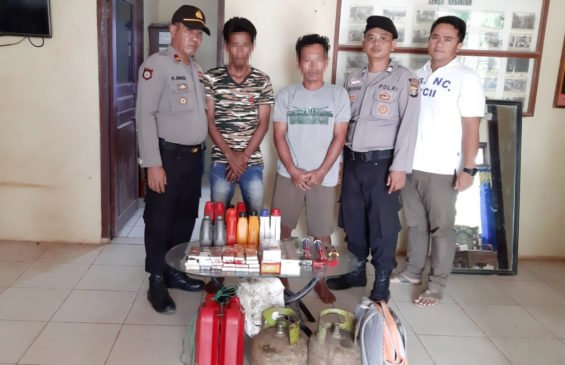 Belum 1 X 24 Jam, Polsek Rawa Jitu Selatan Ciduk Pembobol Toko Maradewi