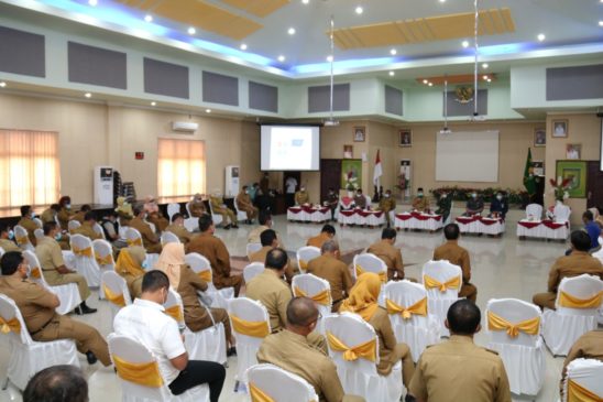 Pemkab Sergai Rakor Cegah Covid 19
