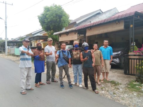 Begini Cara Germas Komplek Graha Rasya Dalam Pencegahan Virus Covid-19
