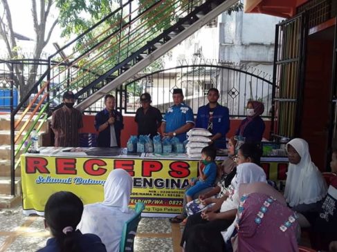 Mantan Ketua DPRD Sergai Cederai Maklumat Kapolri dengan Bagikan Sembako Gratis