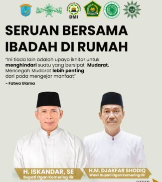 Bersama Pemuka Agama, Bupati OKI Serukan Warganya Beribadah di Rumah