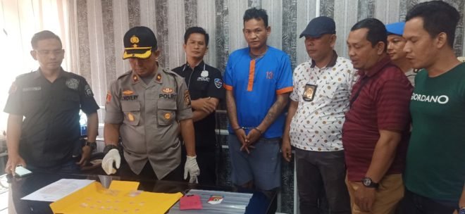 Residivis Tertangkap ‘Hunting Polisi’ Bawa 14 Paket Sabu