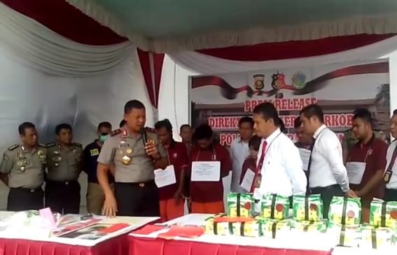 Polda Sumsel Ungkap Sindikat Jaringan Narkoba Lintas Provinsi