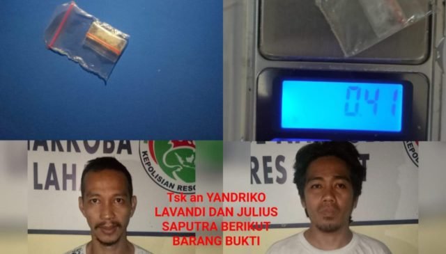 Kurir Sabu Diringkus Saat Asik Ngobrol