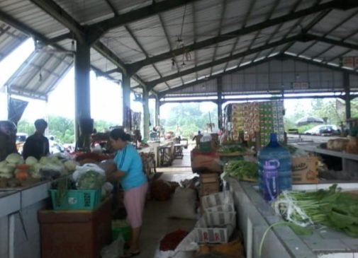 Melesunya Transaksi di Pasar Parit Tiga Pasca Harga Timah Turun