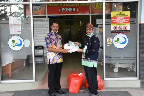 RSUD Kapuas Terima 35 Unit APD dari Dinas Pertanian Kapuas