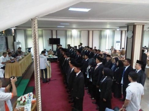 Puluhan Pejabat SPPK Ogan Ilir Resmi Dilantik