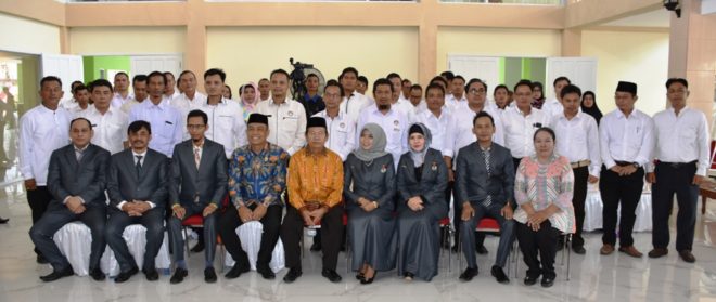 Wabup Hadiri Pelantikan PPK se Kabupaten Kapuas