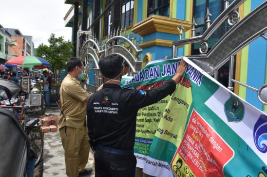 Tim Satgas Covid-19 Kapuas Terus Bergerak Beri Edukasi Tentang Covid-19