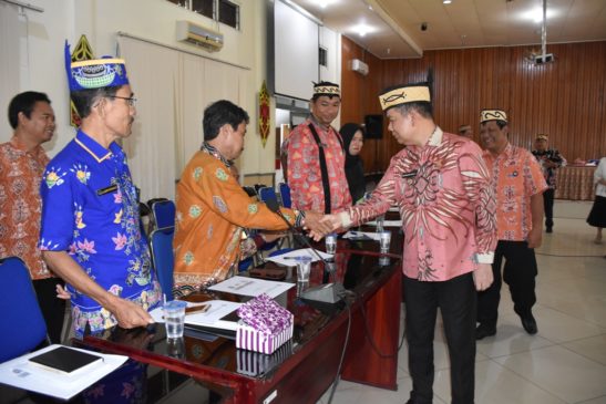 Bupati Sambut Kedatangan Pengurus LPPM UPR