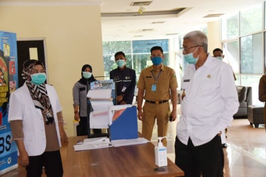 Wagub Sumsel Semangati Puluhan ODP di Wisma Atlet Jakabaring