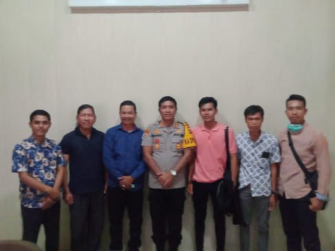 BPD dan Tokoh Masyarakat Temui Kapolres Banyuasin Bahas Penambangan Pasir