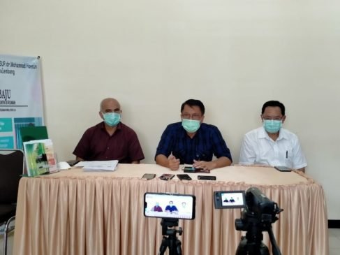 RSMH Palembang Paparkan Jumlah Pasien Covid-19 yang Dirawat
