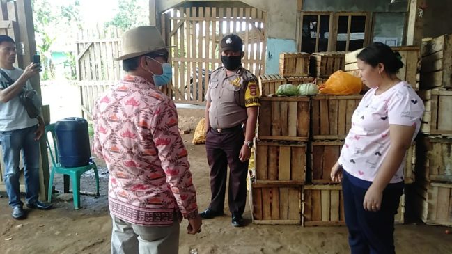 Merebaknya Covid-19, Kades Nadirsyah Sosialisasi ke Warganya
