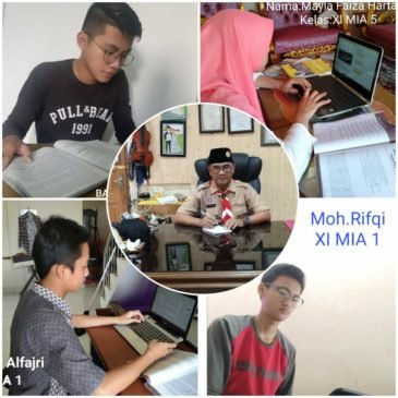 SMA Negeri 10 Terapkan Belajar Daring