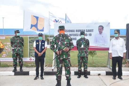 Pangkogabwilhan I : RS Khusus Infeksi Covid-19 P Galang Resmi Dioperasionalkan