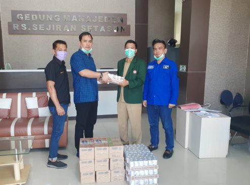 Lawan Covid-19, DPD NasDem Bangka Barat Salurkan Bantuan Suplemen untuk Tenaga Medis