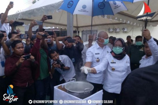 Wagub Hadiri Acara BNN Sulbar Musnahkan 550 Gram