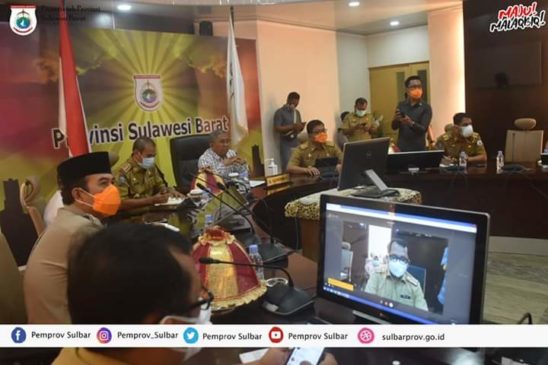 Gubernur Sulbar Imbau Para Bupati Terkait Covid-19