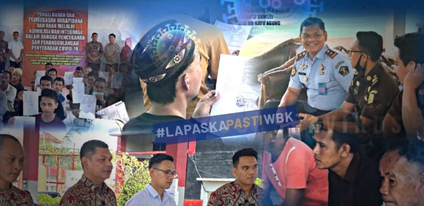 Ratusan Napi Lapas Kayuagung Jalani Asimilasi di Rumah