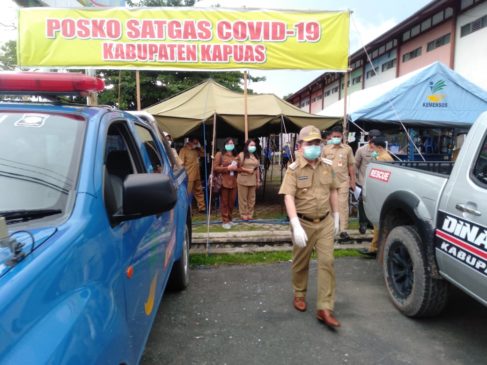 Bupati Kapuas Larang Satgas Covid-19 Diperbatasan Gunakan Alat Pengukur Suhu Badan