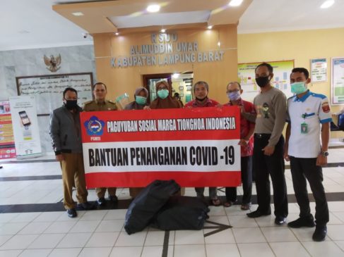 PSMTI Lambar Bantu Ratusan Alat Kesehatan untuk Tenaga Medis