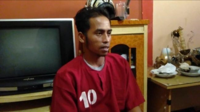 Cemburu, Suami Nyaris Habisi Nyawa Isteri Dengan Bacokan