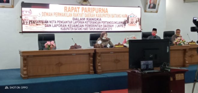 Anita Yasmin Pimpin Rapat Paripurna Melalui Teleconference