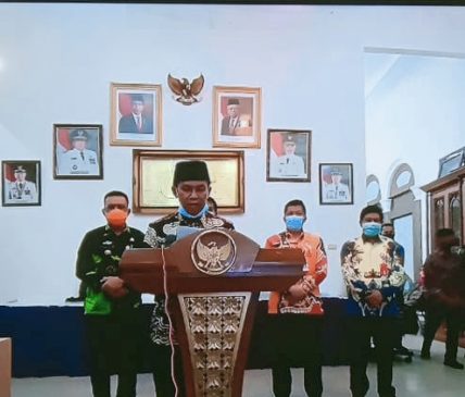 Bupati Pastikan Dua Orang Kecamatan Kotabumi Selatan Positit Covid-19