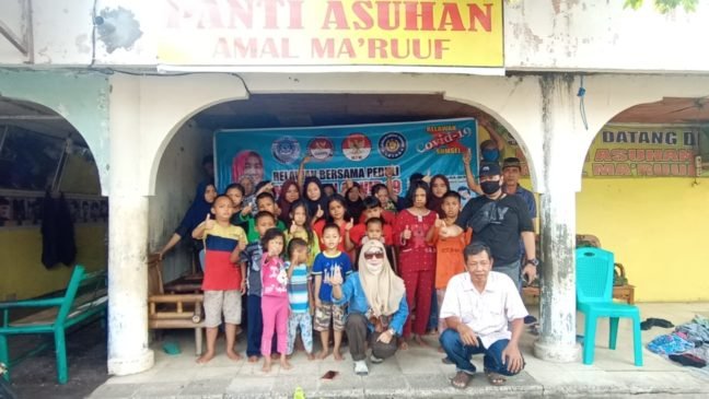 Presiden GANN Berikan Bantuan Ke Panti Asuhan di Palembang
