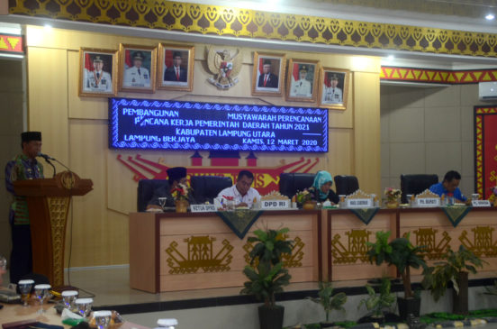 Bupati Buka Musrenbang Lampung Utara