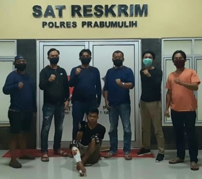 Buron Bobol Konter Hp di Prabumulih Terciduk di Muara Enim