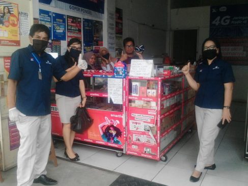 PT.BPR NBP 18 Perbaungan Bagikan 3000 Masker