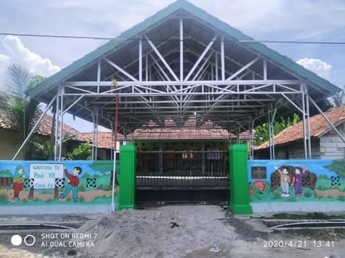 Kampung Gedung Aji Realisasikan Beberapa Pembangunan Baru