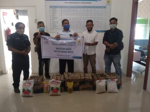 PT.PLN (Persero) ULP Dolok Masihul Salurkan Bantuan Siaga untuk Insan Media