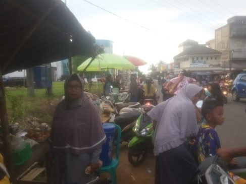 Dulu Dipadati Pengunjung, Kini Pasar Bedug Parit Tiga Sepi Aktivitas