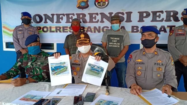 Polres Bangka Barat Amankan Penyeberang yang Gunakan Speed Boat