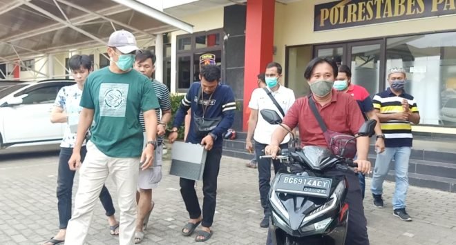 Sindikat Pencuri Module Tower BFI Diringkus Team Tekab 134 Polrestabes