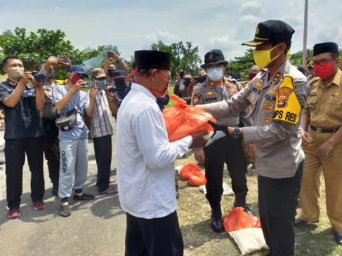 Kapolres Tuba Tekankan Kepala Kampung Untuk Lebih Tegas Mengawasi Warga