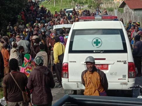 Masyarakat Gakokebo Pro-kontra Bangun Posko Covid- 19, Ini Tanggapan Kapolres dan DPRD Deiyai.